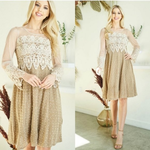 77345  Handmade Knit Dress - Picture 4 of 5